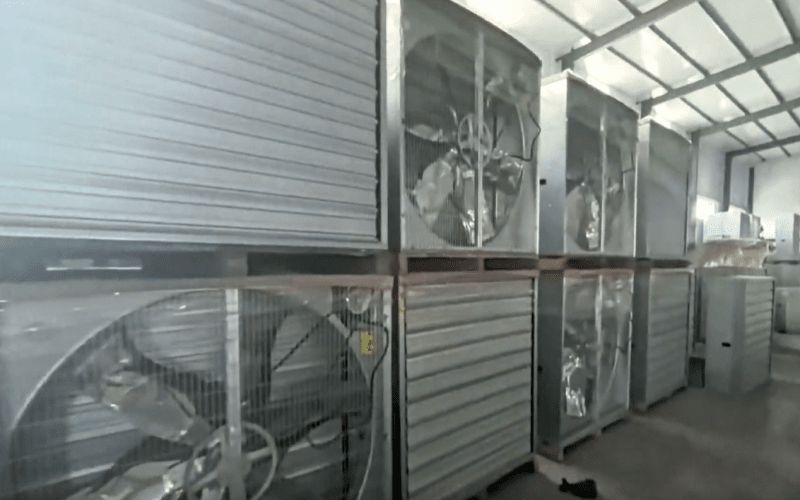 1380 Galvanized Sheet မွေးမြူရေးအနုတ်လက္ခဏာဖိအားပန်ကာ